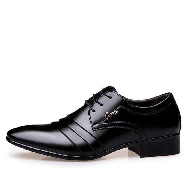 Chaussure Habillée Homme Noire Greta de Luxe en Cuir Premium