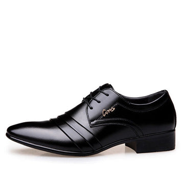 Chaussure Habillée Homme Noire Greta de Luxe en Cuir Premium