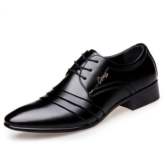 Chaussure Habillée Homme Noire Greta de Luxe en Cuir Premium
